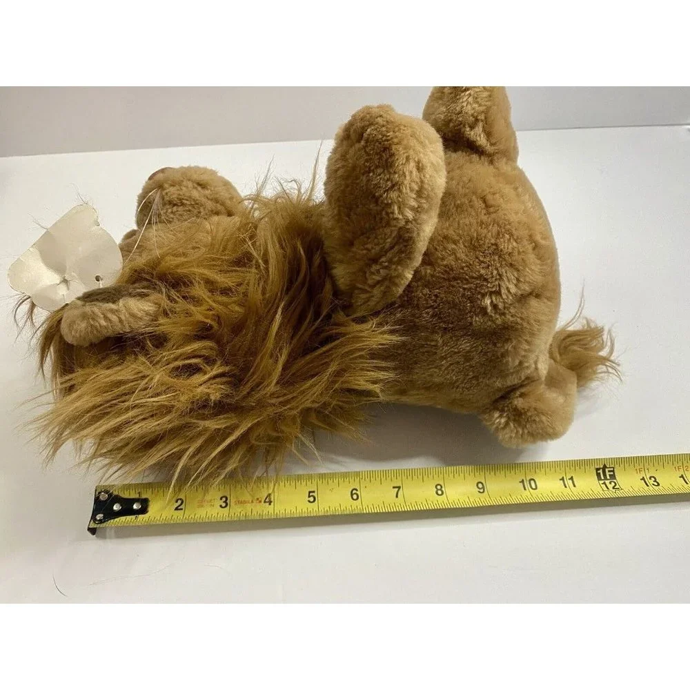 Dakin Ludicrous Lion Plush Nature Babies Stuffed Animal Vintage 1982‎ 10” READ